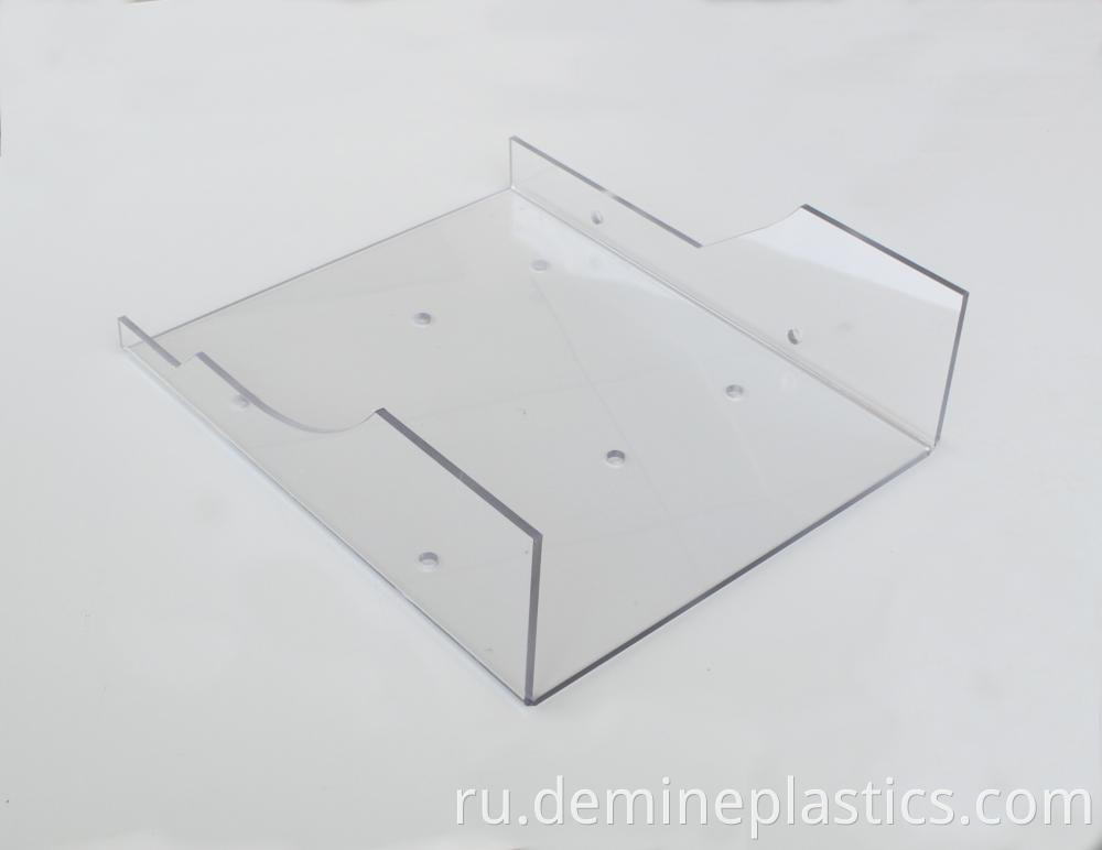 Bending polycarbonate sheet